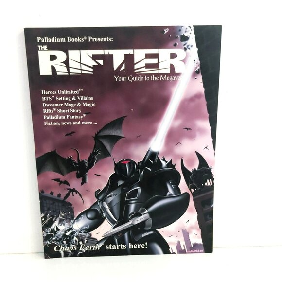 The Rifter #17 Sourcebook By Palladium Books January 2002 RPG 1st Printing - Picture 1 of 3